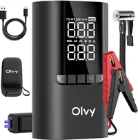 Olvy 4 viename automobilio užvedimo įrenginys su oro kompresoriumi 1500 A BR12