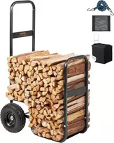 VEVOR malkų transportavimo vežimėlis 113 kg su poliuretano ratais FC1359 W/C-SYT