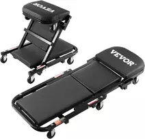 VEVOR sulankstomas mechaniko gultas-kėdutė 100 cm, 204 kg, su 6 ratukais, MC 402Z