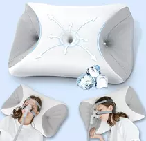 HOMCA CPAP pagalvė iš viskoelastinių putų 65 x 40 cm su vėsinančiu užvalkalu PL08