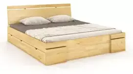 Skandica Medinė lova Sparta Maxi & DR - pušies mediena 120x200 - natūrali - 5902273652816
