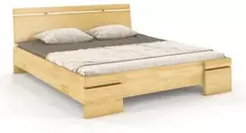 Skandica Medinė lova Sparta Maxi & Long - pušies mediena - 180x220 - natūrali - 5902273652786