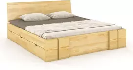 Skandica Medinė lova Vestre Maxi & DR - pušies mediena - 180x200 - natūrali - 5902273652496