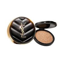 Yves Saint Laurent Couture Cushion Foundation Two-Piece Set, Bright Color Soft Matte Light Cushion Liquid Foundation Natural #10 14g+Refill #10 14g black