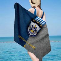 1PC Huddersfield football Crest Beach Towel - Soft,  Absorbent Microfiber, Lightweight, Ideal for The Beach, Parties, Travel, Camping fan gifts 70cmx140cm(27x55inch)