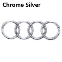 Automobilio logotipas Ženklelis Automobilio priekinės grotelės Galinė bagažinė 4 žiedų emblema Audi A1 A3 A4 A5 A6 A7 S3 S4 S5 S6 RS3 RS4 RS5 RS6 Q3 Q5 Q7 Sportiniams Rear 177mm