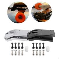 2 Pack Truck Skateboard Surf Longboard Refit Trucks gray