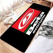 B-Beta-Racing Room Mats Anti-slip Absorb Water Long Strip Cushion Bedroon Mat Household Carpets 40cm x 60cm red