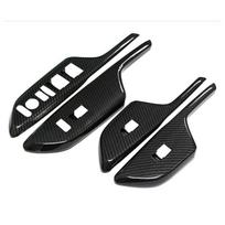 For Honda Civic 2016-2018   4Pcs Car Window Lift Switch Panel Cover Trim ABS Decoration Interior Styling Accessories juoda