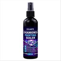 Clear Finish Diamond Art Sealer Glossy Finish Pump Spray Diamond Painting Sealer Spray Quick Dry Craft Glue Spray 120ml black