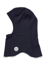 Viking - Soft Merino Wool Balaclava - Balaklava - Tamsiai mėlyna