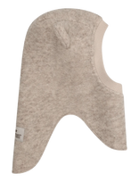 Huttelihut - Balaclava Ears Wool - Balaklava - Smėlio