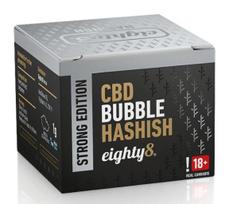 Eighty8 Bubble hašišas 25 % CBD, THC <0,2 %, 1 g