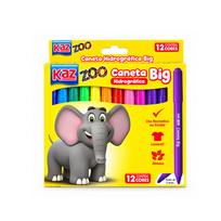 Flomasteriai KAZ ZOO HIDROGRAFICA, 12 spalvų