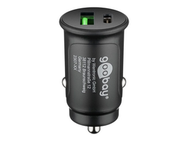 Goobay 59521 27 W Power Delivery Dual-USB Auto Fast Charger USB-C PD