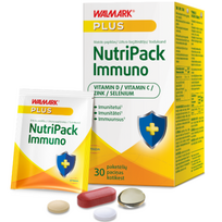 Vitaminas D, C, cinkas ir selenas imuninei sistemai WALMARK NUTRIPACK, 30 pak.  (-55% perkant 2 vnt.)