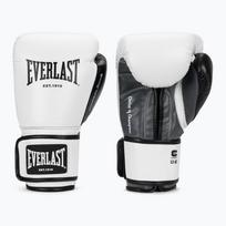 Bokso pirštinės Everlast Powerlock OG H&L Leather Advanced Training white/black