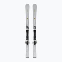 Moteriškos kalnų slidės + apkaustai Salomon S/Max N°10 + M10 GW silver met/glitter