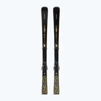 Moteriškos kalnų slidės + apkaustai Salomon S/Max N°12 + MI11 GW black/glitter