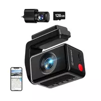 Vaizdo registratorius REDTIGER F4 Pro WiFi 4K + 1080p, 128GB