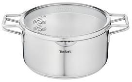 Puodas Tefal Nordica H8524636, Ø24 cm, 4.8 l, sidabro sp.