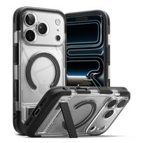 Skaidrus dėklas su stovu "RINGKE UX MAGNETIC MAGSAFE" telefonui Apple Iphone 17 PRO / 18 PRO