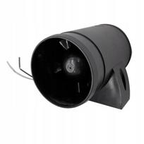 Praktiškas ištraukiamasis ventiliatorius Marine Boat Air Vent, Dc 12v, 24a (juodas)