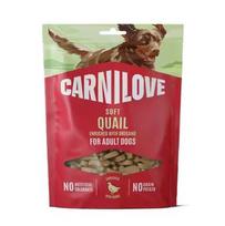 CARNILOVE Soft Quail enriched with oregano - skanėstas šuniui - 200g