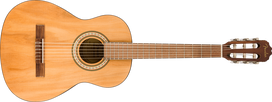 Klasikinė gitara Fender CN-25 3/4, natural