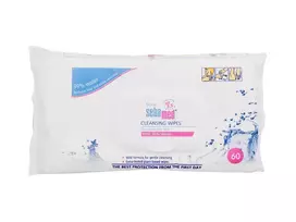 Sebamed Baby Cleansing Wipes With 99% Water Valomosios servetėlės 60 ml
