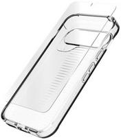 ZAGG Luxe & Glass 360, dėklas, „Google Pixel 9“ / „Pixel 9 Pro“, 16 cm (6,3 colio), permatomas