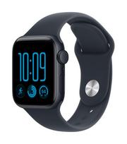 Apple Watch SE 3 GPS 40mm vidurnakčio spalvos aliuminio korpusas su tamsiai mėlyna sportine apyranke - S/M
