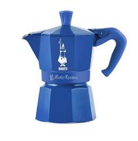 Bialetti Candyland Moka Express 3TZ rankinė kavos virimo mašinėlė, 150 ml, mėlyna