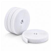 StarTech.com „Hook and Loop“ laidų rišimo juostos ritinys, 4,6 m x 12,7 mm, baltas, 4 vnt. rinkinys