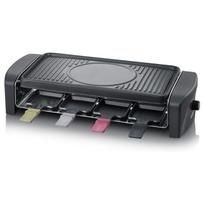 Severin Raclette Grill (RG 9646), juodas, 1400 W