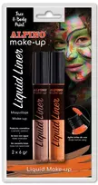 Veido dažai ALPINO Liquid liner oranžiniai+rudi