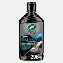Turtle Wax Hybrid Solutions Graphene Acrylic Trim Restorer — išorės apdailos atnaujintojas, 296 ml