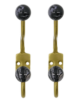 House Doctor - Hooks, Hdball, Black, White - Pakabos - Chaki spalva