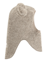 Huttelihut - Balaclava Ears Wool Teddy - Balaklava - Smėlio