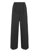 Topshop - Tstascha Pleated Wide Leg Trousers Wvn - Plačios kelnės - Ruda