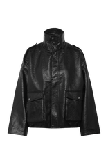 Topshop - Tstoma Coated Bomber Otw - Bomberio striukė - Juoda