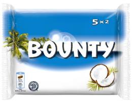BOUNTY šokolado plytelės 585g