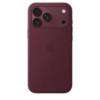 Apple iPhone 18 Pro Max silikoninis dėklas su MagSafe (Silicone Case) – bordo
