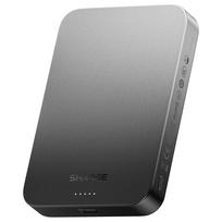 SHARGE AeroMag Air magnetinis belaidis itin plonas power bankas 10000mAh, 15W Qi2, 30W USB-C, juodas