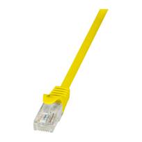 LogiLink Cat5e U/UTP tinklo kabelis RJ45, 2 m, geltonas