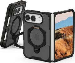 Urban Armor Gear UAG Mouve XTE 360 MagSafe dėklas su atrama Apple iPhone Duo, pelenų spalvos