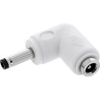 InLine® DC adapteris, 4.0 x 1.7 mm, kištukas/lizdas, kampuotas, baltas