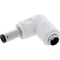 InLine® DC adapteris, 5.5 x 2.1 mm, plug/socket, kampuotas, baltas