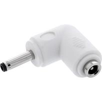 InLine® DC adapteris, 3.5 x 1.35 mm, kištukas/lizdas, kampuotas, baltas