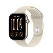 Apple Watch Series 12 (auksinis, Aliuminis, 42 mm, Sport Band Sand M/L)